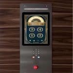 Savaria Elevator with a Touchscreen Control Panel